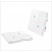 CG-TCKSFZ-02 2 Gang Smart switch and remote control suit - Smart home control system 86 glass panel Switch