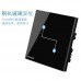 CG-TCXG-02S-G 2 Gang 1 Way touch wireless RF remote control switch - Smart home control glass panel Switch
